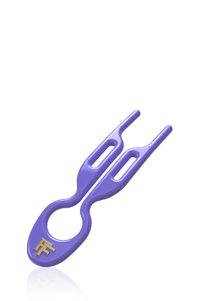 Шпильки №1 HAIRPIN Лавандового цвета | Набор из 3 шпилек в интернет-магазине Authentica.love