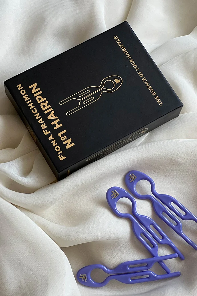 Шпильки №1 HAIRPIN Лавандового цвета | Набор из 3 шпилек в интернет-магазине Authentica.love