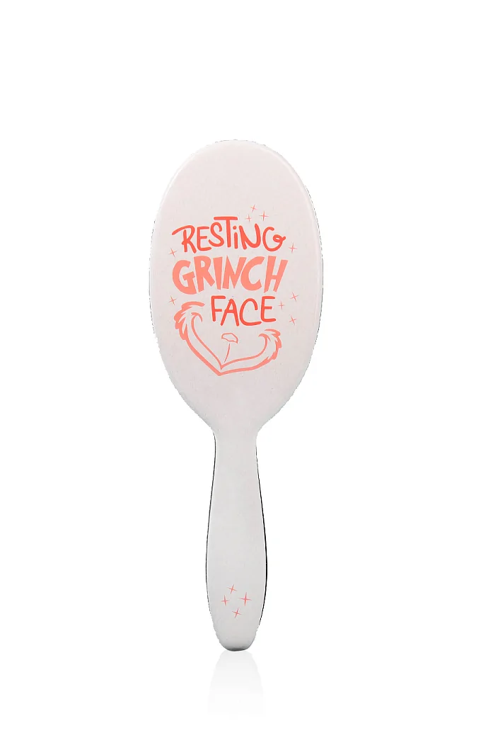 Распутывающая щетка для волос «Похититель рождества» Resting Grinch Face в интернет-магазине Authentica.love