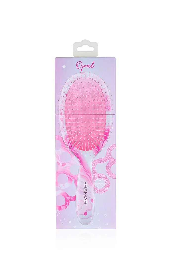 Распутывающая щетка для волос "Опал" в интернет-магазине Authentica.love