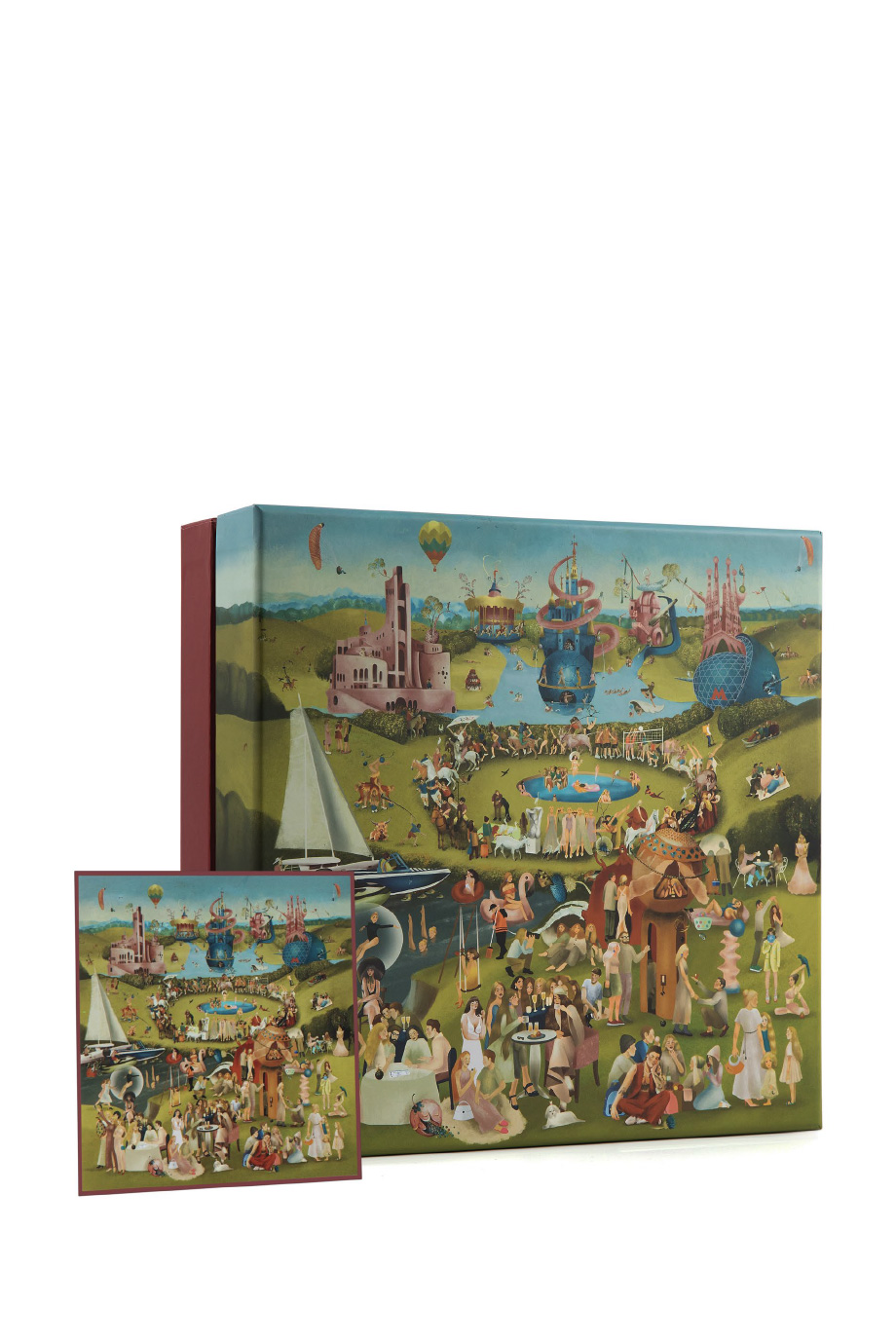 Подарочная коробка Authentica "Сад земных желаний" (ярко-розовая)