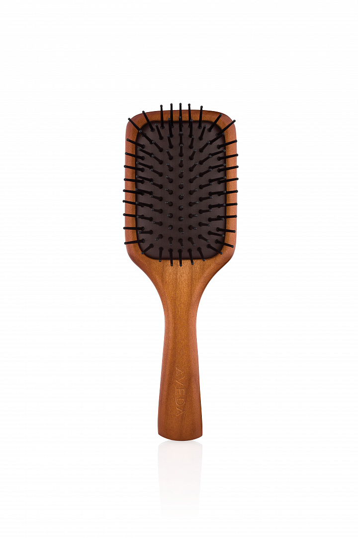 Маленькая щетка для волос Wooden Mini Paddle
