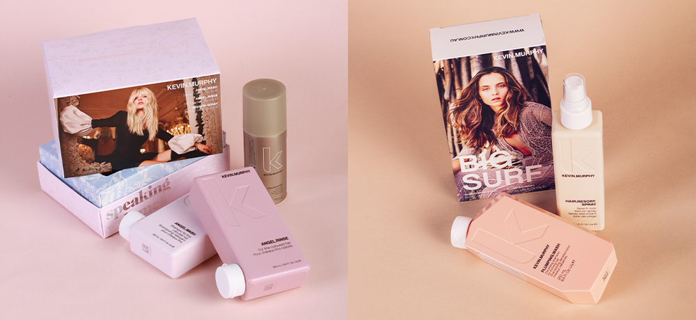 Наборы KEVIN.MURPHY — готовые сочетания уходов для разных типов волос 